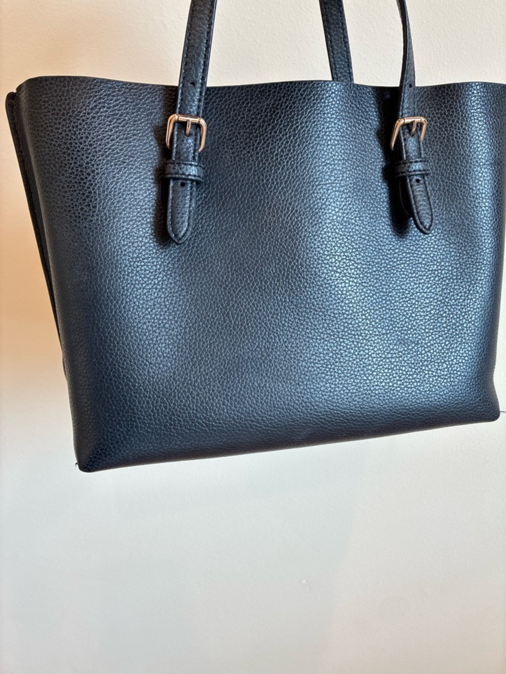 Coach Black and Red Mollie Tote Bag 25 - Picture 3 of 9